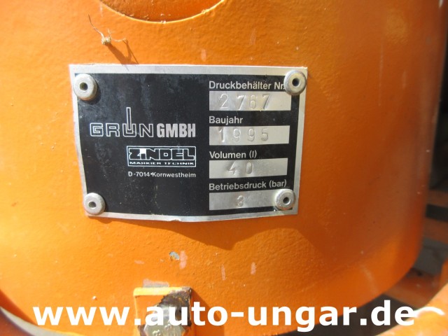 Zindel - City 2 Hofmann H8 Markiermaschine Striper Straßenmarkierung eigener Antrieb