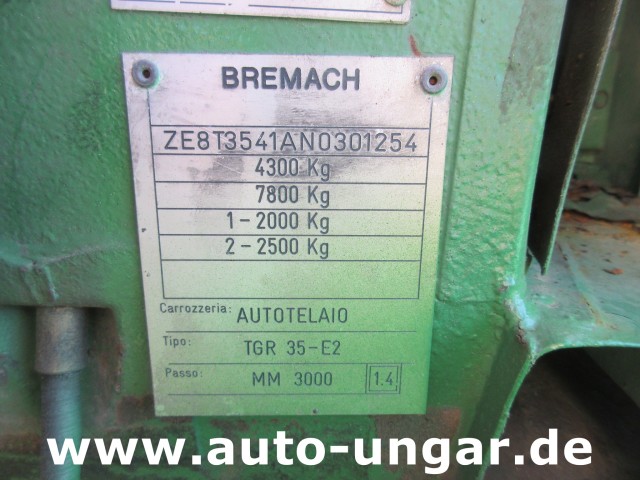 Bremach - TGR 35.3 4x4 Wohnmobil Allrad Camping Car offroad Bucher Duro Kabine