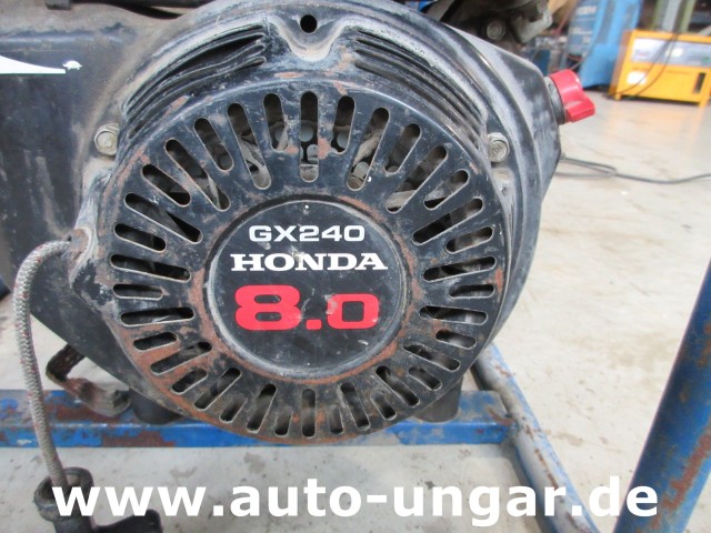 Geko - 4500 ED-A HHBA Notstromaggregat 3.kVA 2x 230V - 1x 400V Honda GX240