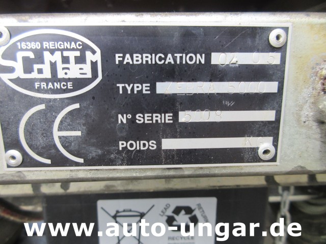 Graco - LineLazer Zebra 5000 Viscount Airlesspumpe Markiermaschine Antrieb Perlen