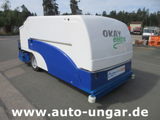 Dupon - Euroglass Elektra 80V IceResurfacer Elektro Eisbearbeitungsmaschine Zamboni