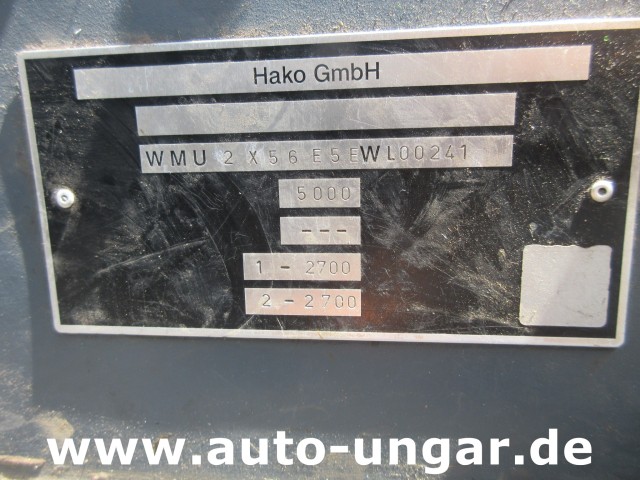 Multicar - Tremo X56 CMAR Hybre 2000 EU5  Allrad 4x4x4 Schwemmfahrzeug Streetwasher