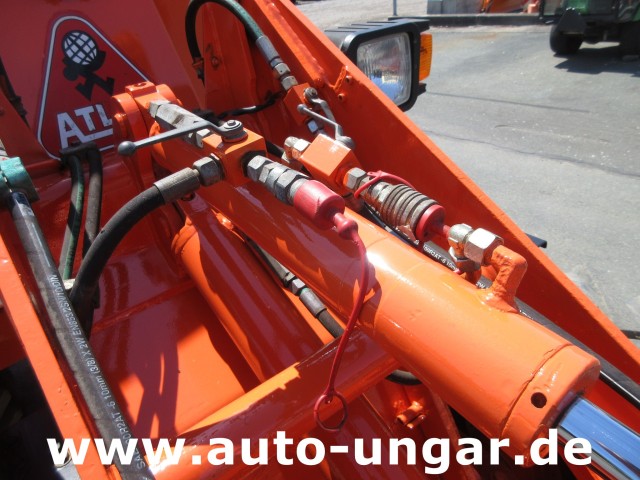 Atlas - 32E 2 Radlader Hoflader Knickbagger Schaufel + Palettengabel 2.425kg