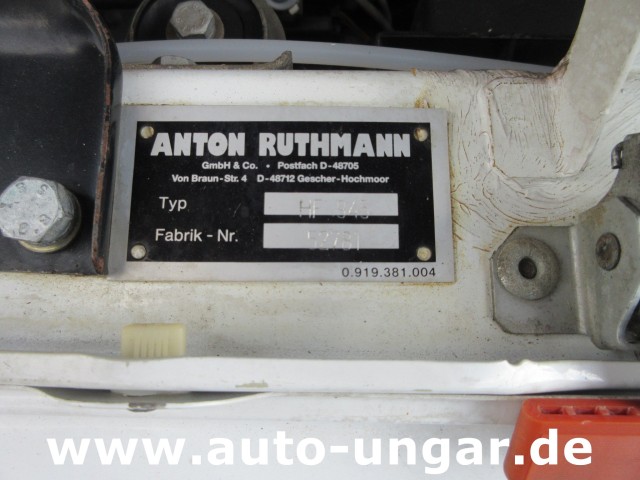 Fiat - Ducato 2.8D Ruthmann HF945 Cargoloader 29.709km Niederflurhubwagen