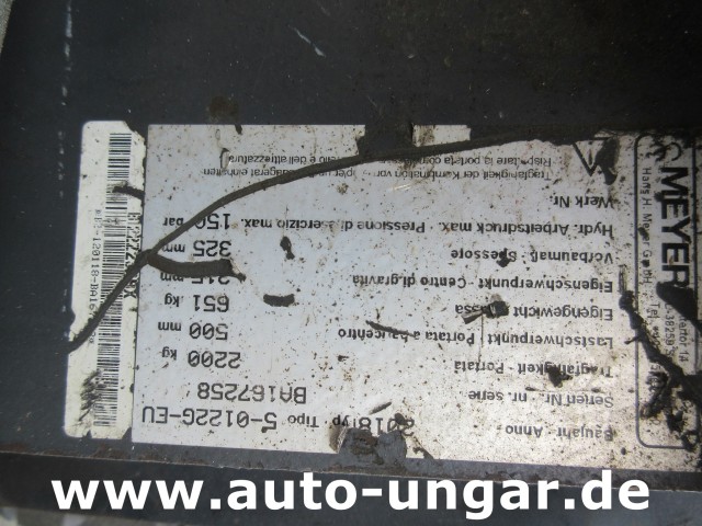 Nissan - DX 30 UniCarriers aus 2018 Meyer Drehgerät Diesel Zinkenversteller 470cm