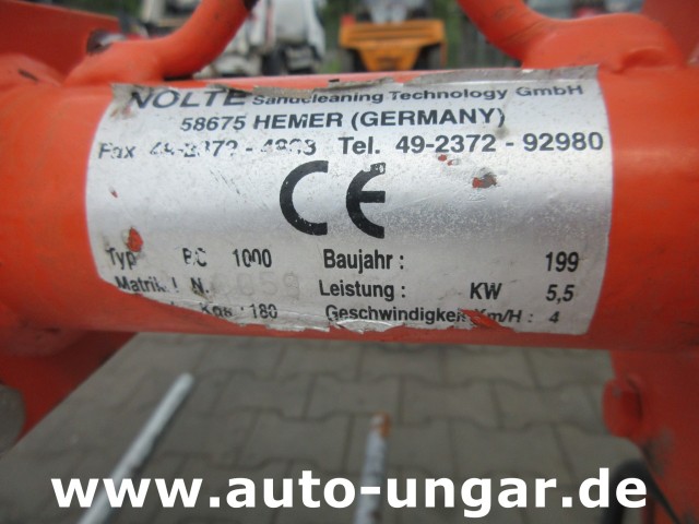 Budde - BC 1000 Nolte Sandtec Strandreiniger Sandreiniger Delfino Beachtech