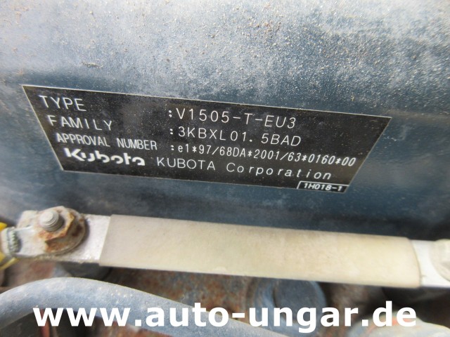 Kaeser - M43 7 bar Kompressor mit Kubota Diesel 1.052 Stunden