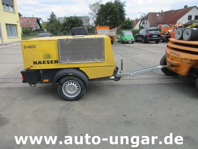 Kaeser - M43 7 bar Kompressor mit Kubota Diesel 1.052 Stunden