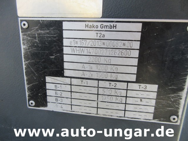 Hako - CityMaster CM 600 Kehrmaschine 4x4 Kommunalfahrzeug