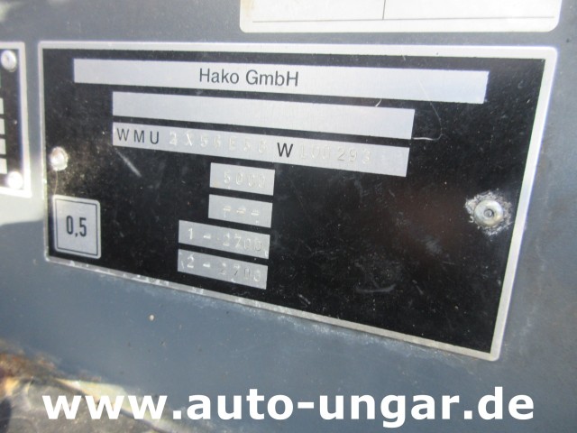 Hako - CityMaster CM 2000 Bj. 2017 Motorschaden 4-Rad Lenkung