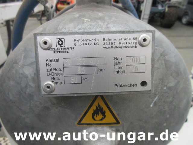 Hofmann - H16-3 Universal Kaltfarbe Roadmarking Markiermaschine Straßenmarkierung