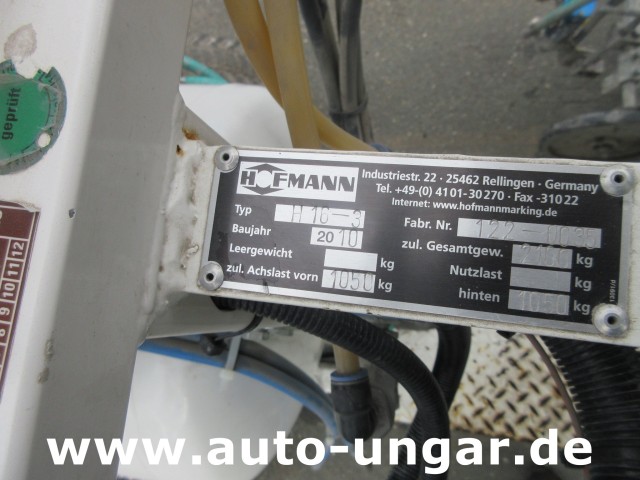 Hofmann - H16-3 Universal Kaltfarbe Roadmarking Markiermaschine Straßenmarkierung