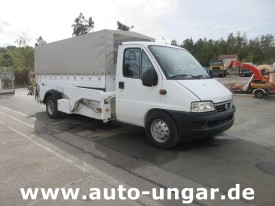 Fiat - Ducato Ruthmann Cargoloader HF1145 Niederflurhubwagen mit Container
