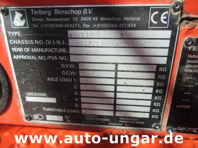 Terberg - YT 182  8.142 Betriebsstunden Terminalzugmaschine - Umsetzer - Sattelumsetzer