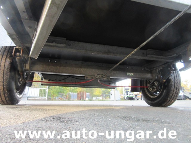 Temared - Tema Anhänger 1.000kg Tieflader Plane gebremst 100kmh Trailer
