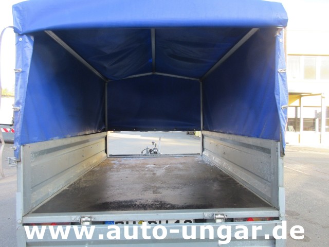 Temared - Tema Anhänger 1.000kg Tieflader Plane gebremst 100kmh Trailer