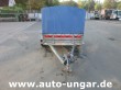 Temared - Tema Anhänger 1.000kg Tieflader Plane gebremst 100kmh Trailer
