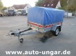 Temared - Tema Anhänger 1.000kg Tieflader Plane gebremst 100kmh Trailer