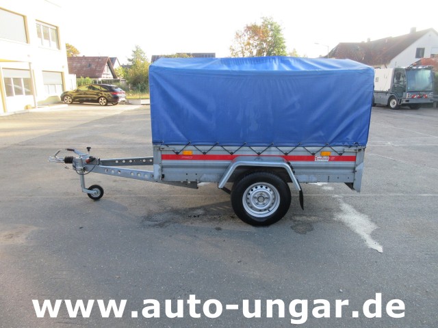 Temared - Tema Anhänger 1.000kg Tieflader Plane gebremst 100kmh Trailer