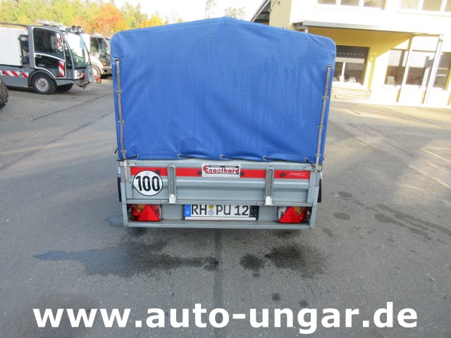 Temared - Tema Anhänger 1.000kg Tieflader Plane gebremst 100kmh Trailer