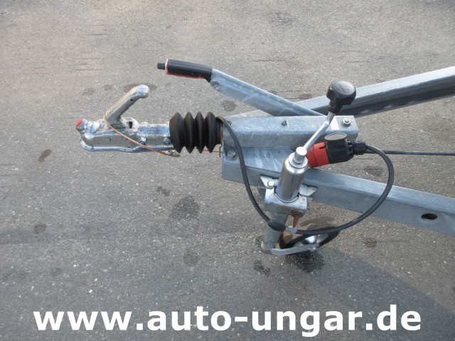 Temared - Tema Anhänger 1.000kg Tieflader Plane gebremst 100kmh Trailer
