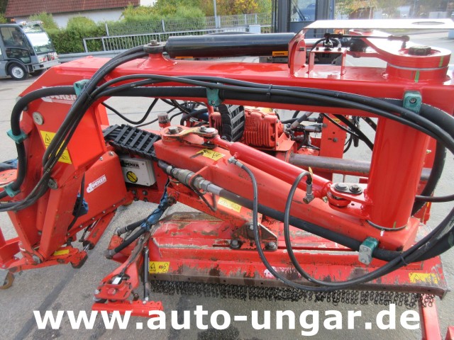 Dücker - RSM 13 Randstreifenmäher Unimog Zapfwelle Bedienpult Ersatzmesser