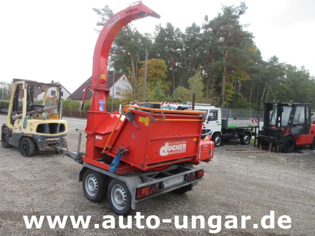 Dücker - HM200 Tandemachse Holzhacker Hatz Diesel Häcksler Chipper Holzhäcksler