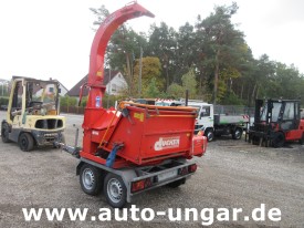 Dücker - HM200 Tandemachse Holzhacker Hatz Diesel Häcksler Chipper Holzhäcksler