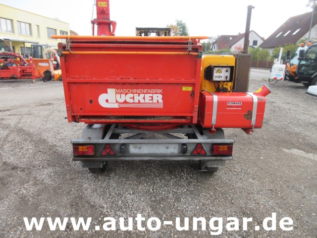 Dücker - HM200 Tandemachse Holzhacker Hatz Diesel Häcksler Chipper Holzhäcksler