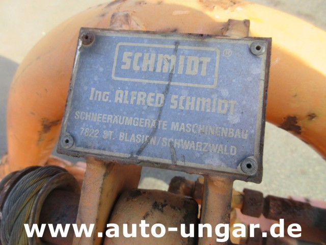 Schmidt - Schneepflug 240cm für Unimog - Traktor Winterdienst