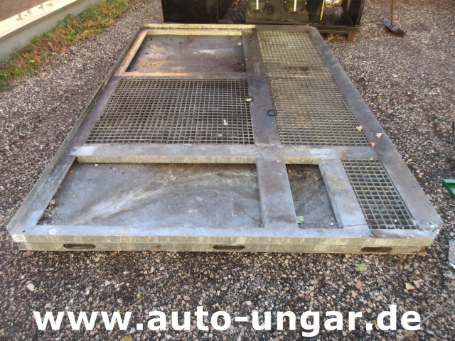 Auffangwanne - Öl - Bodenwanne 200cm x 310cm Flachwanne
